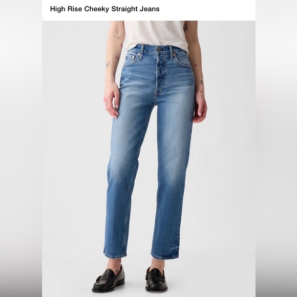 GAP Cheeky Straight High Rise Jeans - Picture 1 of 9